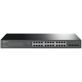 Switch zarządzalny TP-Link TL-SG2428P - 24x 10|100|1000Mbps, 4x 1000Mbps SFP, POE+