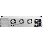 Serwer NAS QNAP Rack TS-873AEU-RP-4G - Rack (2U), Ryzen 5 2600 3,4 GHz (3.4GHz ,  3.9GHz; 6 rdzeni ,  12 wątków; 65W), 8 GB RAM, 8 wnęk, 3DtD - zdjęcie 2