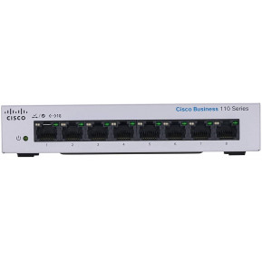 Switch niezarządzalny Cisco CBS110-8T-D-EU - zdjęcie poglądowe 2