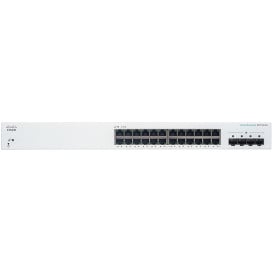 Switch zarządzalny Cisco CBS220-24T-4G-EU - 24x 10|100|1000Mbps, 4x 1000Mbps SFP, SMART