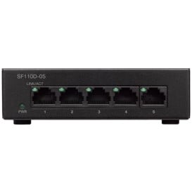 Switch niezarządzalny Cisco SF110D-05-EU - 5x 10|100Mbps