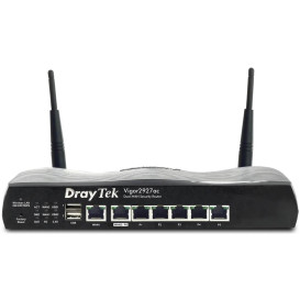 Router Wi-Fi DrayTek Vigor 2927AX VIGOR2927AX - 1300Mbps, 5x 1Gbps LAN, 2x WAN, 2x USB, 50x VPN