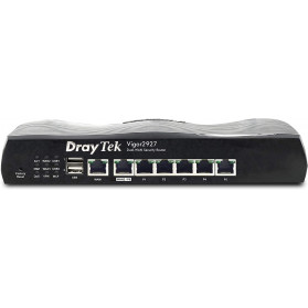 Router WIFI DrayTek Vigor VIGOR2927LAC - 2xWAN 1Gbps - 5x1GbE LAN,1300Mbps, 50xVPN, LTE CAT.6, Czarny - zdjęcie 2