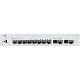 Switch zarządzalny Cisco CBS350-8S-E-2G-EU - 8x 1000Mbps SFP, 2x 1000Mbps RJ45|SFP