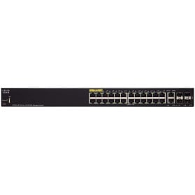 Switch zarządzalny Cisco SF350-24P-K9-EU - zdjęcie poglądowe 2