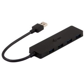 Hub i-tec USB 3.0 Slim PASS U3HUB404 - 4 porty, Czarny