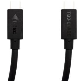 Kabel i-tec Thunderbolt 3 PD TB3CBL150CM - 1,5 m, Czarny