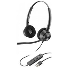 Słuchawki nauszne Plantronics/Poly EncorePro 320 EP320 USB-A WW 214570-01 - Czarne