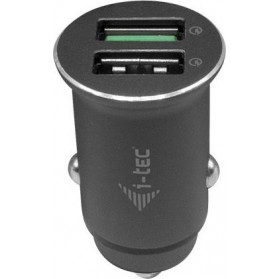 Ładowarka samochodowa i-tec Car Charger 2x USB QC 3.0 36 W CHARGER-CAR2QC - Czarna
