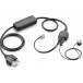 Adapter do słuchawek Plantronics/Poly APV-66 38633-11 - Czarny