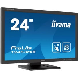 Monitor iiyama ProLite T2453MIS-B1 - 23,6"/1920x1080 (Full HD)/VA/4 ms/dotykowy/Czarny