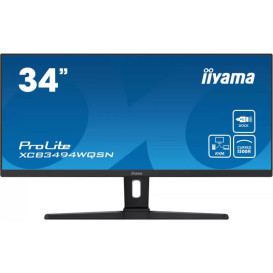 Monitor iiyama ProLite XCB3494WQSN-B1 - 34"/3440x1440 (UWQHD)/120Hz/21:9/zakrzywiony/VA/FreeSync/0,4 ms/USB-C/Czarny