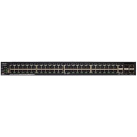 Switch zarządzalny Cisco SG550X-48P-K9-EU - 48x 10|100|1000Mbps, 4x 10Gbps SFP+, POE 382W, stackowalny