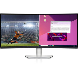 Monitor Dell S3423DWC 210-BEJE - 34"/3440x1440 (UWQHD)/100Hz/21:9/zakrzywiony/VA/FreeSync/4 ms/USB-C/Szary