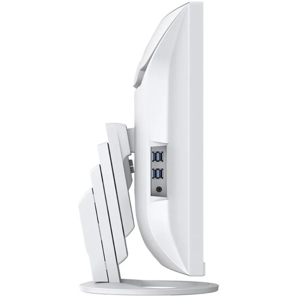 Monitor EIZO FlexScan EV3895-WT - 37,5"/3840x1600 (UW4K)/zakrzywiony/IPS/5 ms/USB-C/Czarno-biały