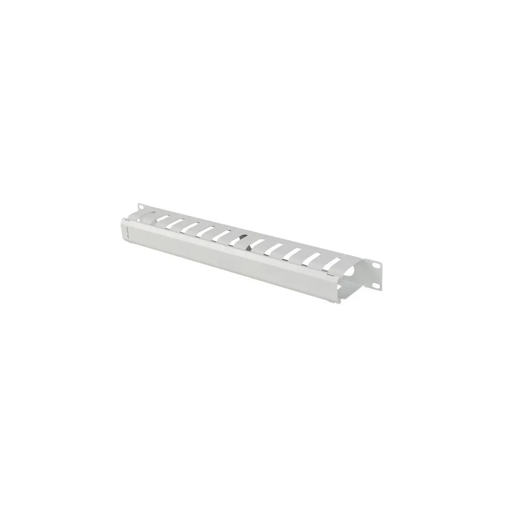 Organizer kabli 19" Lanberg AK-1704-S - 1U, szary