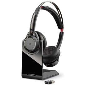 Zestaw słuchawkowy Plantronics/Poly Voyager Focus UC B825-M USB-A 202652-102 - Czarny