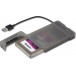 Obudowa na dysk i-tec MySafe Advance 2,5" SSD USB 3.0 MYSAFEU313 - Czarny