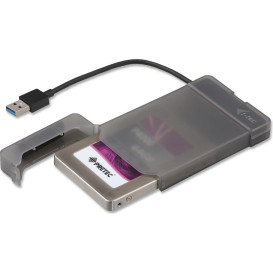 Obudowa na dysk i-tec MySafe Advance 2,5" SSD USB 3.0 MYSAFEU313 - Czarny