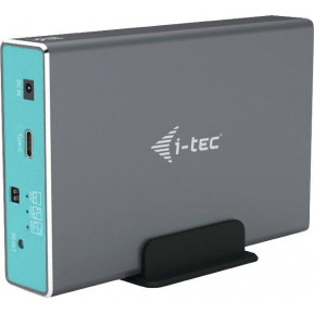 Obudowa zewnętrzna na dysk i-tec MySafe USB-C 3.1 Gen.2 CAMYSAFEDUAL25 - zdjęcie poglądowe 3
