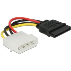 Kabel Delock Molex / SATA 60112 - 6 cm, Wielokolorowy