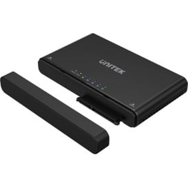 Obudowa na dysk Unitek M.2 NVMe 2,5"/3,5" SATA USB-C 3.2 Gen 2 S1222A - Czarna