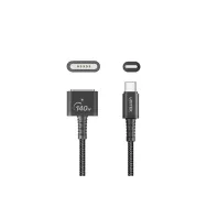 Kabel zasilający Unitek USB-C do MagSafe 3 C14121BK-3M, 140W, 3 m, Czarny | Sklep ITnes.pl, IT for BUSINESS