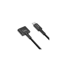 Kabel zasilający Unitek USB-C do MagSafe 3 C14121BK-3M, 140W, 3 m, Czarny | Sklep ITnes.pl, IT for BUSINESS