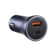Ładowarka samochodowa Baseus CCJD-0G - USB-A, USB-C, Quick Charge 3.0, 40W, Niebieska