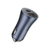 Ładowarka samochodowa Baseus CCJD-0G - USB-A, USB-C, Quick Charge 3.0, 40W, Niebieska