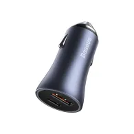 Ładowarka samochodowa Baseus CCJD-0G - USB-A, USB-C, Quick Charge 3.0, 40W, Niebieska