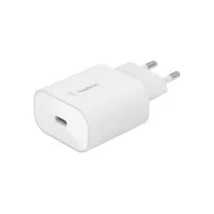 Ładowarka sieciowa Belkin BoostCharge 25W USB-C WCA004VF1MWH-B5 - Kabel USB-C do Lightning, Biała