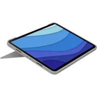 Klawiatura z etui Logitech Combo Touch dla iPada Pro 12 5-6. gen. UK 920-010222 - Piaskowa