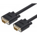 Kabel Unitek Premium VGA HD15 (M/M) Y-C511 - 1 m, Czarny
