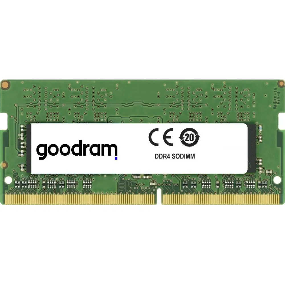 Pamięć RAM 1x16GB SO-DIMM DDR4 GoodRAM GR3200S464L22S/16G, 3200MHz, CL22, Non-ECC, 1,2 V | Sklep ITnes.pl, IT for BUSINESS