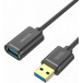 Kabel Unitek USB 3.1 Gen 1 AM-AF C4030GBK - 3 m, Czarny