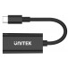 Adapter Unitek USB-C HDMI 2.0 4K@60Hz (M/F) V1421A - Czarny