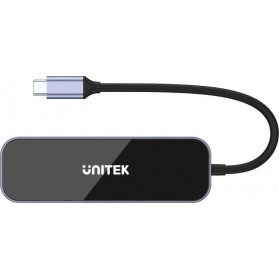 Stacja dokująca Unitek USB-C 3.1 RJ-45 3xUSB-A HDMI 4KD1084A - zdjęcie poglądowe 3