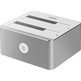 Stacja dokująca Unitek 2,5"/3,5" SATA USB 3.2 Gen 1 Y-3026 - Kolor srebrny