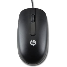 Mysz HP USB Optical Scroll Mouse QY777AT - Czarna