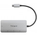 Hub Targus 4-in-1 USB-C / USB-A 3.0 ACH226EU - Kolor srebrny
