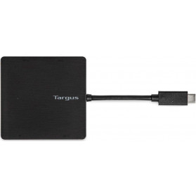 Hub Targus USB-C / 3x USB-A, 1x USB-C Battery Charge ACH924EUZ - Czarny