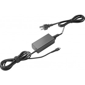 Zasilacz do laptopa HP 45W USB-C LC Power Adapter EURO 1MZ01AA - Czarny - zdjęcie 1