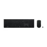 Zestaw bezprzewodowy klawiatury i myszy Lenovo Professional Wireless Rechargeable Combo Keyboard and Mouse 4X31K03956 - Polski