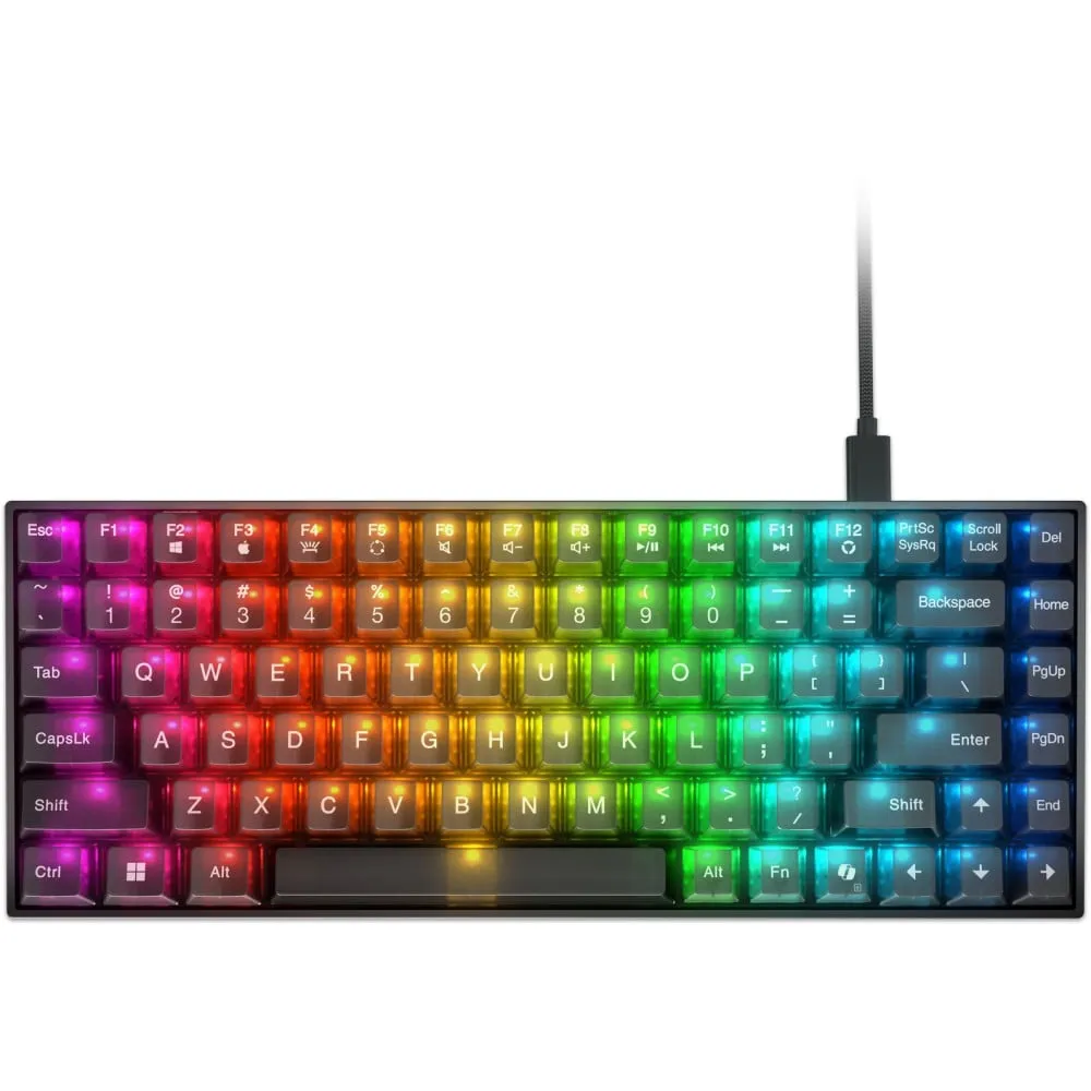 Klawiatura przewodowa Lenovo Legion K510 Mini Pro Gaming Keyboard GY41P80860 - RGB, Czarna