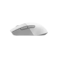 ROG Keris Wireless AimPoint Gaming Mouse 90MP02V0-BMUA10 - RF Wireless, Bluetooth, USB-C, Optyczny 36000 DPI, Biała