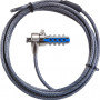 Linka zabezpieczająca Targus Security Cable CL PA410E - Kolor srebrny