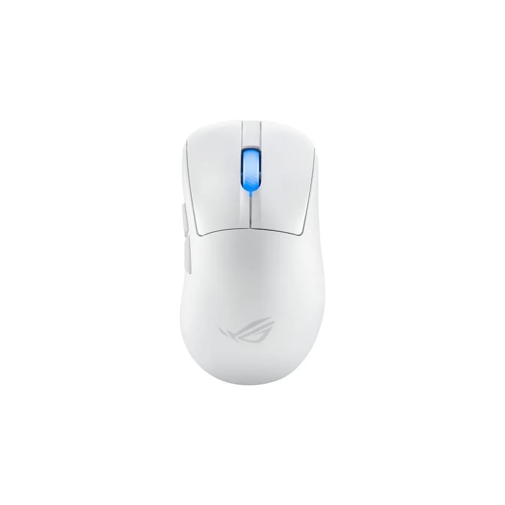 Mysz bezprzewodowa ASUS ROG Keris II Ace Gaming Mouse 90MP03N0-BMUA10 - 42000 DPI, BT, RF, USB, Biała