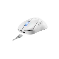 Mysz bezprzewodowa ASUS ROG Keris II Ace Gaming Mouse 90MP03N0-BMUA10 - 42000 DPI, BT, RF, USB, Biała