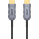 Kabel Unitek HDMI 2.1 AOC 8K 120Hz C11030DGY - 20 m, Kolor srebrny, Kolor złoty, Czarny